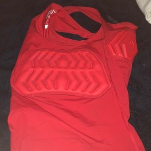 Paded adidas undershirt